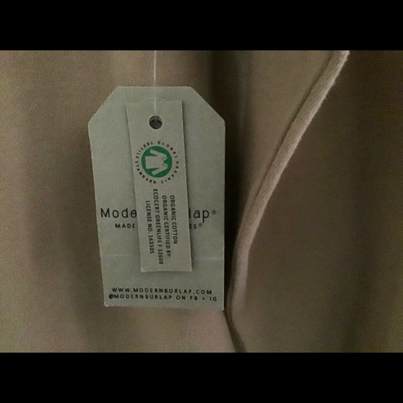 💵MODERN BURLAP NWT ginger long sleeve shirt - Picture 4 of 11